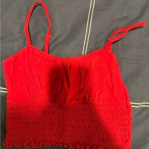 Hollister Red Camisole Top